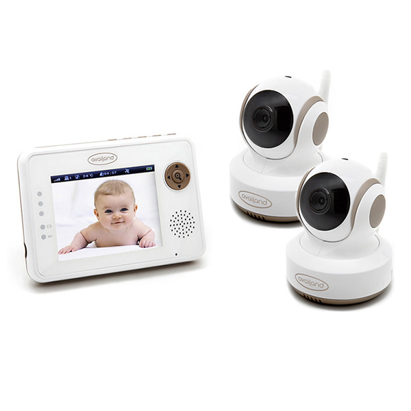 Baby monitor Availand Follow Baby con 2 telecamere